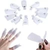 Nagellak Remover Clips Set - Soak Off Clips - Gellak Verwijderen - Soak Off Nailclips - Wit