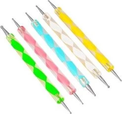 Merkloos Druppelpen - 5 Stuks