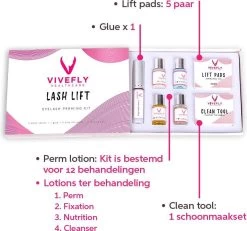 Vivefly Healthcare Wimperlifting Set - Complete Kit Voor Wimper- En Wenkbrauw Lifting - Extra Sterke Lijm - 25-delig - Wimperlift - Lash Lift Kit - Wimperserum - Wimpers Krullen - Brow Lamination - Geschikt Voor Professioneel Gebruik -Cosmeticawinkel 1200x1121 2