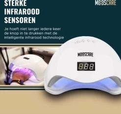 MOOSCARE 48 Watt LED Lamp Voor Gellak Nagels - UV Lamp Gelnagels - Nail Art Nagellamp - Gel Nagellak Nageldroger -Cosmeticawinkel 1200x1134 2