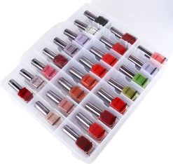 Nagellak Organizer - Koffer Met Vakverdeling - Ruimte Voor 48 Verschillende Nagellakpotjes - 35 X 30 Cm - Kunststof - Naaigarenopbergkoffer -Cosmeticawinkel 1200x1135 4