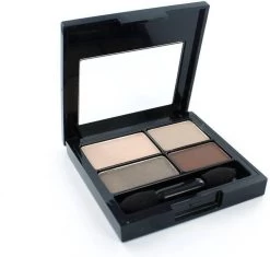 Revlon 16H ColorStay Quad - 500 Addictive - Bruin - Oogschaduw