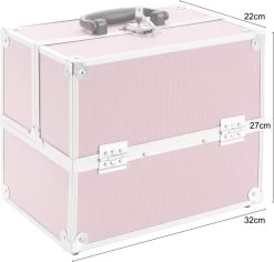 AREBOS Cosmeticakoffer Beauty Case Multikoffer 15 L Roze 24 AREBOS Cosmeticakoffer Beauty Case Multikoffer 15 L Roze -Cosmeticawinkel 1200x1145 8