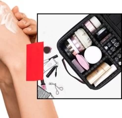 Mmoods Make-up Koffer – Make Up Tas Reizen – Makeup Organizer Verstelbaar -Beautycase Waterdicht – Make-up Tasje Voor Onderweg – Toilettas Voor Cosmetica Zwart 16 Mmoods Make-up Koffer – Make Up Tas Reizen – Makeup Organizer Verstelbaar -Beautycase Waterdicht – Make-up Tasje Voor Onderweg – Toilettas Voor Cosmetica Zwart -Cosmeticawinkel 1200x1150 14