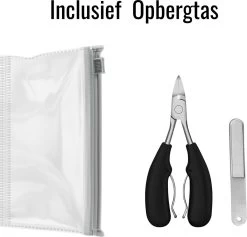 Nagelschaar Inclusief Nagelvijl - Nageltang Voor Harde Teennagels - Nagelknipper Tegen Kalknagels - Harde Nagels - Pedicureset - Manicureset Teennagelknipper - Teennagelschaar -Cosmeticawinkel 1200x1151 2