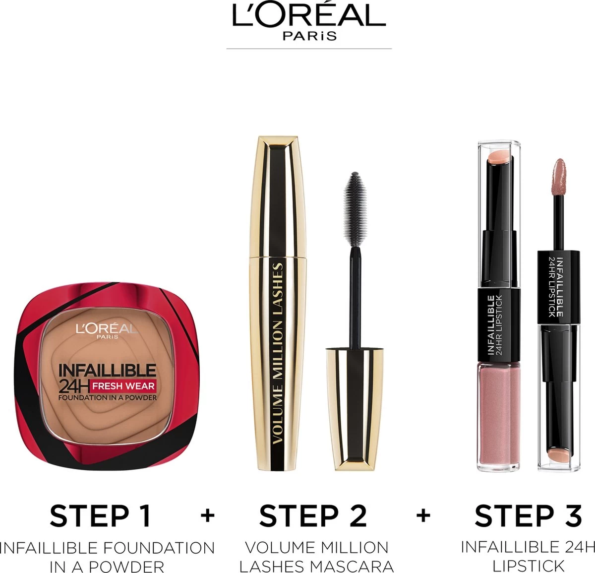 L'Oréal Paris Infaillible 24H Fresh Wear Foundation In A Powder - 300 Amber - Foundation En Poeder In één - 8gr 9 L'Oréal Paris Infaillible 24H Fresh Wear Foundation In A Powder - 300 Amber - Foundation En Poeder In één - 8gr - Afbeelding 7