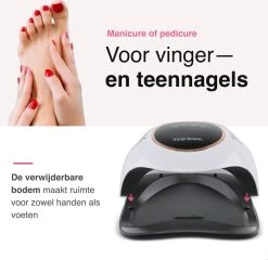Vivid Green UV Lamp Gelnagels - Led Nagellamp - Gellak Nagel Lamp - Nageldroger - Naggellak Droger - Nagels - 168W -Cosmeticawinkel 1200x1165 2