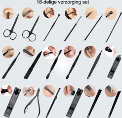 Manicuresets Nagelaccessoires Nagelvijlen Nagelset Schaar Manicure Set -Cosmeticawinkel 1200x1165 7