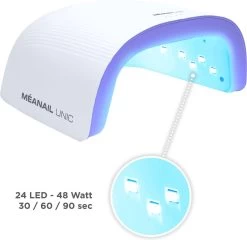 Gellak - MEANAIL® KIT Deluxe - Led Lamp 48 Watt - 3 Kleuren Gelnagellak -Cosmeticawinkel 1200x1166