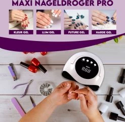 Maxi Nageldroger Pro - 168W - Uv Lamp - Nageldroger Lamp - Nageldroger Voor Gelnagels - Geschikt Voor Elke Nagel Gellak 9 Maxi Nageldroger Pro - 168W - Uv Lamp - Nageldroger Lamp - Nageldroger Voor Gelnagels - Geschikt Voor Elke Nagel Gellak -Cosmeticawinkel 1200x1171 1