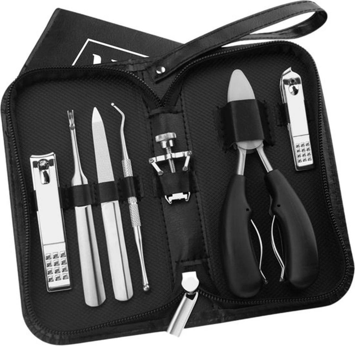 Merkloos STARMAN 7-delige Pedicure En Manicure Set - Nagelknipper - Pedicureset - Nagelvijl - Nageltang - Kalknagel - Teennagelknipper 4 Merkloos STARMAN 7-delige Pedicure En Manicure Set - Nagelknipper - Pedicureset - Nagelvijl - Nageltang - Kalknagel - Teennagelknipper - Afbeelding 2