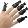 Merkloos EPIN | Nagellak Remover Clips | Nagelclips | 10 Stuks | Zwart