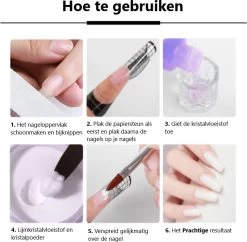 Professionele Acryl Nagels Starterpakket - Kunstnagels - Dipping Powder - Nail Art - Crystal Poeder - Gellak Starterspakket 10 Professionele Acryl Nagels Starterpakket - Kunstnagels - Dipping Powder - Nail Art - Crystal Poeder - Gellak Starterspakket -Cosmeticawinkel 1200x1175 1