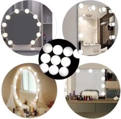 Jumalu Hollywood Spiegellampen – Spiegelverlichting Met 10 LED Lampen – Dimbare Make Up Spiegel Lamp – 4 Meter Kabel -Cosmeticawinkel 1200x1183 9