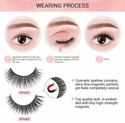 Nepwimpers - Nep Wimpers - Valse Wimpers - Lashes - False Lashes - Magnetische Wimpers - Magnetische Eyeliner - Miami -Cosmeticawinkel 1200x1185 10