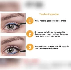 Wimperserum 5ml - Lash Lift - Eyelash - Wimperlifting - LashIQ- Wimper Serum- Wimperserum Groei -Cosmeticawinkel 1200x1187 5