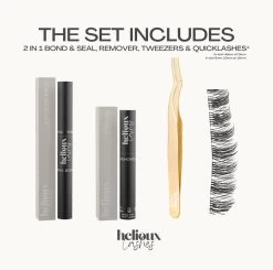 Helioux® - Quicklashes Nepwimpers - DIY Wimpersextensions Voor Thuis - 12mm - Blijven 5+ Dagen Zitten - Complete Set Incl. Wimpers, Lijm, Remover, Pincet - Herbruikbaar - Falscara -Cosmeticawinkel 1200x1191 10