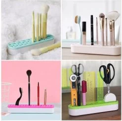 Make Up Organizer - Paars - Make Up Holder - Kwasten Organizer - Make Up Houder - Nagellak/Lipstick Organizer - Lippenstift Houder - Siliconen -Cosmeticawinkel 1200x1191 13