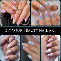 Royala 101 - Almond Half Frosted - Full Cover - Nageltips - Nepnagels - Plaknagels - In Assortimentsbox - 120 Stuks 12 Maten - Voor Gellak Acrylnagellak En PolyGel Nagels - Royala Frosted Tips Line -Cosmeticawinkel 1200x1191