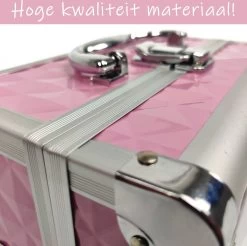 Make Up Koffer Meisjes En Dames Roze - Make Up Organizer Met Spiegel - Cosmetica Koffer - Beautycase Koffer 17 Make Up Koffer Meisjes En Dames Roze - Make Up Organizer Met Spiegel - Cosmetica Koffer - Beautycase Koffer -Cosmeticawinkel 1200x1193 13