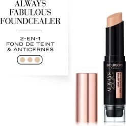 Bourjois Always Fabulous Foundation Concealer Stick - 400 Beige Rosé 33 Bourjois Always Fabulous Foundation Concealer Stick - 400 Beige Rosé -Cosmeticawinkel 1200x1195 10