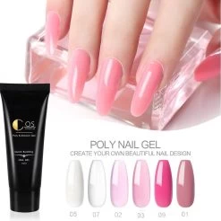 Royala - Professionele Poly Gel Starter Kit POG3. – 6 Kleuren Polygel + 6 Kleuren UV Gel - 12 Kleuren Polygel Pakket - Incl. 36 W UV Nageldroger - Poly Acryl Nagels - Nail Art - Gel Lak -Cosmeticawinkel 1200x1197 4