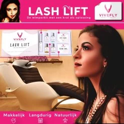 Vivefly Healthcare Wimperlifting Set - Complete Kit Voor Wimper- En Wenkbrauw Lifting - Extra Sterke Lijm - 25-delig - Wimperlift - Lash Lift Kit - Wimperserum - Wimpers Krullen - Brow Lamination - Geschikt Voor Professioneel Gebruik