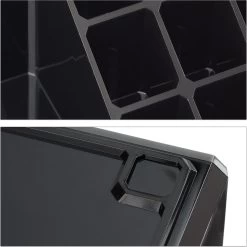 Relaxdays Make-up Organizer - Tweedelig - Cosmetica Opbergdoos + Lippenstift Houder - Zwart -Cosmeticawinkel 1200x1198 73