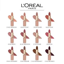L’Oréal Paris Color Riche Free The Nudes Lipstick - Nude Matte - 08 No Lies - Roze - 3,9 Gr -Cosmeticawinkel 1200x1199 6