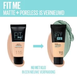 Maybelline Fit Me Matte & Poreless Foundation - 330 Toffee 18 Maybelline Fit Me Matte & Poreless Foundation - 330 Toffee -Cosmeticawinkel 1200x1200 1037
