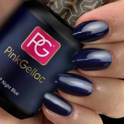 Pink Gellac - Night Blue - Gellak - Vegan - Blauw - Glitters - Glanzend - 15ml -Cosmeticawinkel 1200x1200 110
