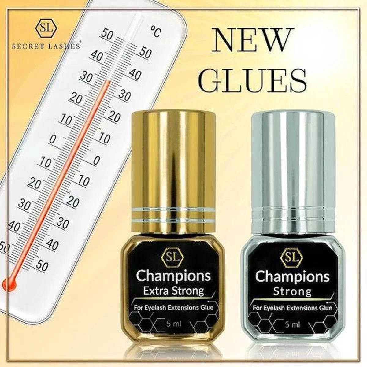 Secret Lashes Wimperextensions Lijm Champions EXTRA Strong 5ml. 5 Secret Lashes Wimperextensions Lijm Champions EXTRA Strong 5ml. - Afbeelding 3