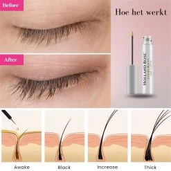 Holland Rose® Luxury Beauty - Wimperserum - Cadeau - Wimper Groeimiddel - Lange En Volle Wimpers - Dikke Wimpers - Wimperserum - Wimper Lifting - 7ml -Cosmeticawinkel 1200x1200 1329