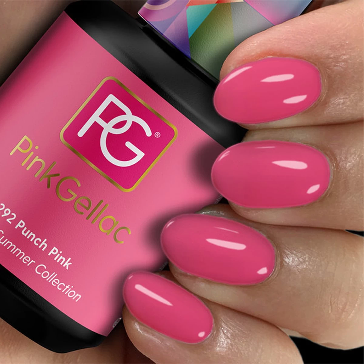 Pink Gellac - Punch Pink - Gellak - Vegan - Roze - Glanzend - 15ml 6 Pink Gellac - Punch Pink - Gellak - Vegan - Roze - Glanzend - 15ml - Afbeelding 4