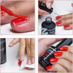 Méanail Gellak – Starterspakket - Primer 15ml - Base Coat 10ml - Top Coat 15ml - Voor Led Lamp - Gel Nagellak -Cosmeticawinkel 1200x1200 157