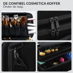Cosmetica Koffer - Make-up Koffer Met Verstelbare Vakken - Visagie En Nagelstyliste Beauty Koffer - 35x25x11CM -Cosmeticawinkel 1200x1200 1632