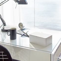 Yamazaki Bakje Voor Vochtige Doekjes - Wit - Met Deksel -Cosmeticawinkel 1200x1200 1648