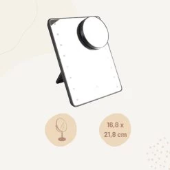 Orange85 Make-up Spiegel - Met Verlichting - LED - Met Vergrootglas - Zwart -Cosmeticawinkel 1200x1200 1664