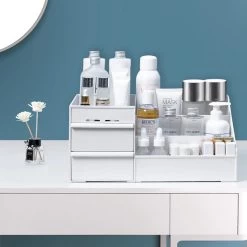 Make-up Organizer - Cosmetica Opbergdoos - Sieraden Bakje - Dames - Wit - Opmaken -Cosmeticawinkel 1200x1200 1687