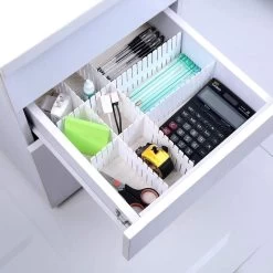 Waal® Lade Organizer - Lade Verdeler - 6 Stuks - Wit -Cosmeticawinkel 1200x1200 1688