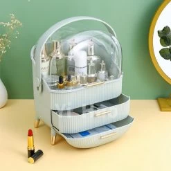 Be-Inspired® Beautycase – Make Up Organizer – Make-up Koffer – Cosmetica Tas – Met Lades – Opberger – Storage Box - Wit -Cosmeticawinkel 1200x1200 1694