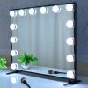 Hollywood Spiegel | Videri Vanity Zwart | Spiegel Met Verlichting | Make Up Spiegel | Visagie Spiegel | Cosmetische Spiegel | Dimbaar -Cosmeticawinkel 1200x1200 1700