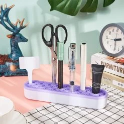 Make Up Organizer - Paars - Make Up Holder - Kwasten Organizer - Make Up Houder - Nagellak/Lipstick Organizer - Lippenstift Houder - Siliconen -Cosmeticawinkel 1200x1200 1712