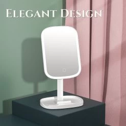 HighHome - Make Up Spiegel Met Led Verlichting - Inclusief 10x Spiegel - 3 Warmtes - 360 °C Draaibaar -Cosmeticawinkel 1200x1200 1730