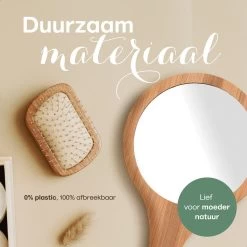 Bamboe Handspiegel Met Handvat - 15 Cm - Make Up Spiegel / Scheerspiegel / Kappersspiegel - 150 Gram - Kapper -Cosmeticawinkel 1200x1200 1739