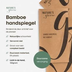 Bamboe Handspiegel Met Handvat - 15 Cm - Make Up Spiegel / Scheerspiegel / Kappersspiegel - 150 Gram - Kapper -Cosmeticawinkel 1200x1200 1742