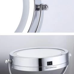 A&K Make Up Spiegel Met Ringverlichting | LED Verlichting | Scheerspiegel - Zilver 23 A&K Make Up Spiegel Met Ringverlichting | LED Verlichting | Scheerspiegel - Zilver -Cosmeticawinkel 1200x1200 1779