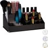 Relaxdays Cosmetica Organizer - Cosmeticahouder - Make Up Toren - Doorzichtig - 16 Vakken - Zwart -Cosmeticawinkel 1200x1200 1832