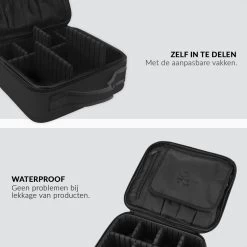 Cosmetica Koffer - Make-up Koffer Met Verstelbare Vakken - Visagie En Nagelstyliste Beauty Koffer - 26x23x9CM -Cosmeticawinkel 1200x1200 1920