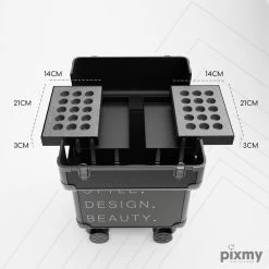 PIXMY® - MT130-S - Make Up Koffer - Cosmetica Koffer - DESIGN -Cosmeticawinkel 1200x1200 1963